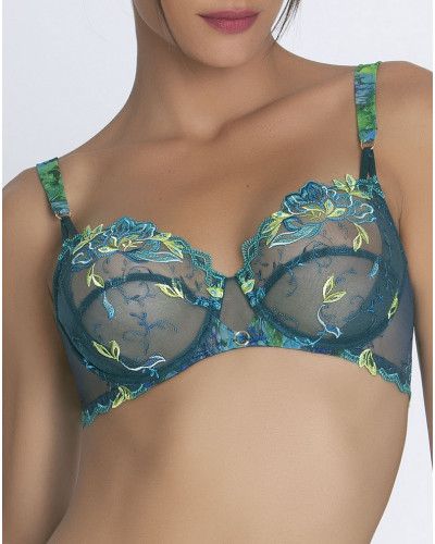 Sujetador con aros Lise Charmel Grâce Aquatique (Floral Aqua)