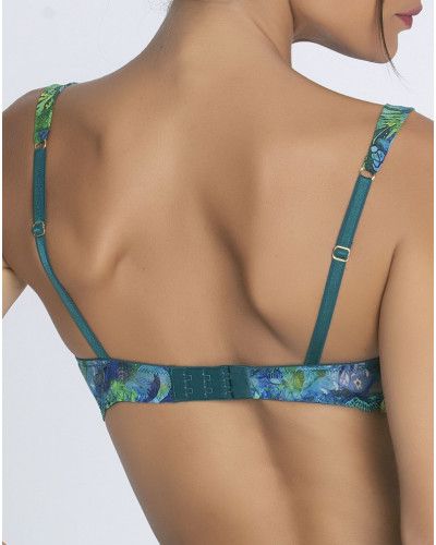 Soutien-gorge coques Lise Charmel Grâce Aquatique (Floral Aqua)