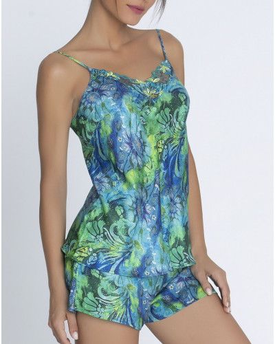 Top Lise Charmel Grâce Aquatique (Floral Aqua)