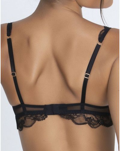 Soutien-gorge Balconnet Noir LISE CHARMEL 95B (80B FR) - Tactel Doux Et Armatures - Neuf Avec étiquettes