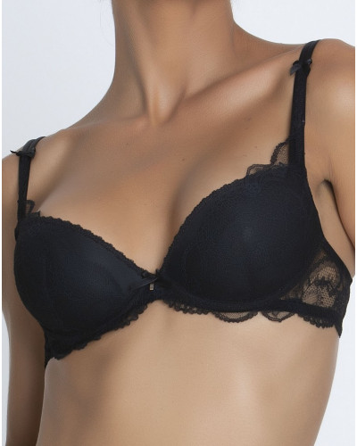 Sujetador preformado Lise Charmel Féérie Couture (Negro)