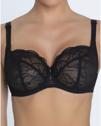 Demi fitting bra Lise Charmel Féérie Couture (Black)