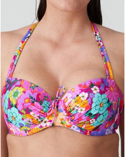 Sujetador de baño preformado balconnete Prima Donna Swim Najac (Floral Explosion)