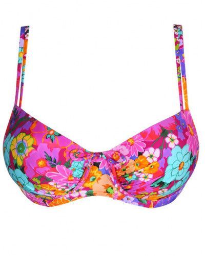 Sujetador de baño preformado balconnete Prima Donna Swim Najac (Floral Explosion)