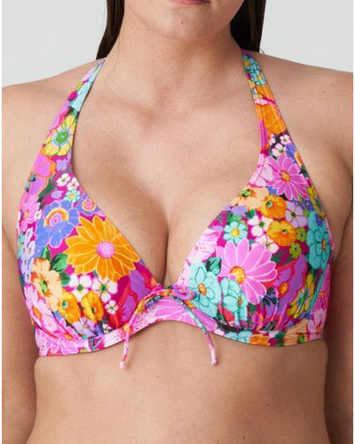 Soutien-gorge de bain coque plunge Prima Donna Swim Najac (Floral Explosion)