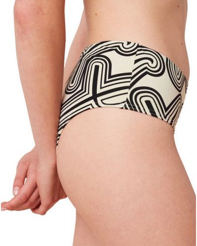 Bath knickers maxi Triumph Flex Smart Summer (Imprimé Blanc)
