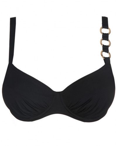Soutien-gorge de bain emboîtant Prima Donna Swim Damietta (Noir)