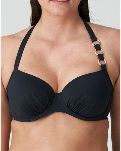 Sujetador de Baño Abrazador Prima Donna Swim Damietta (negro)