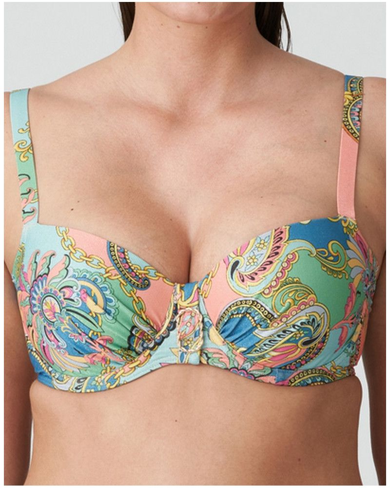 Balconette swim bra Prima Donna Swim Celaya (Italian Chic)