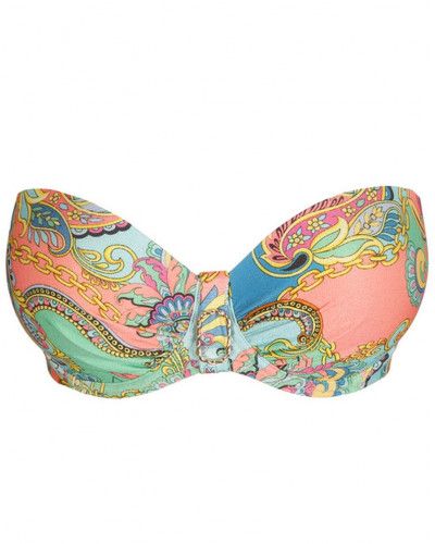 Sujetador bandeau con casco Prima Donna Swim Celaya (Italian Chic)