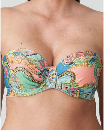 Soutien-gorge de bain bandeau coque Prima Donna Swim Celaya (Italian Chic)