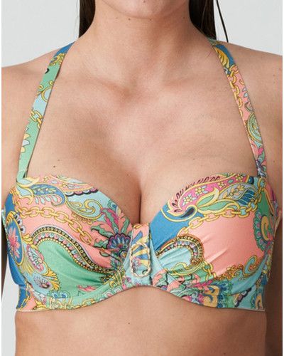 Sujetador bandeau con casco Prima Donna Swim Celaya (Italian Chic)