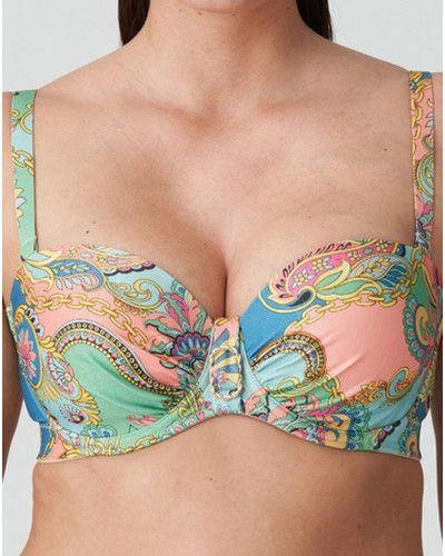 Sujetador bandeau con casco Prima Donna Swim Celaya (Italian Chic)