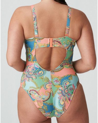 Asymmetric one-piece swimming costume Prima Donna Swim Celaya (Italian Chic)