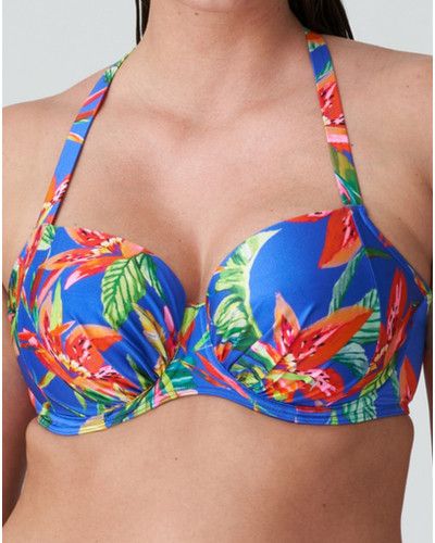 Sujetador balconette Prima Donna Swim Latakia (Tropical Rainforest)