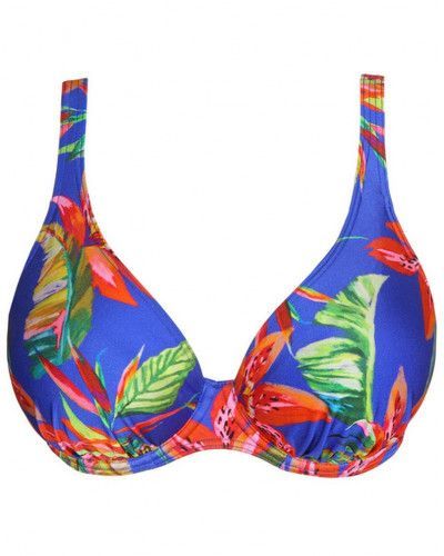 Soutien-gorge de bain coque plunge Prima Donna Swim Latakia (Tropical Rainforest)