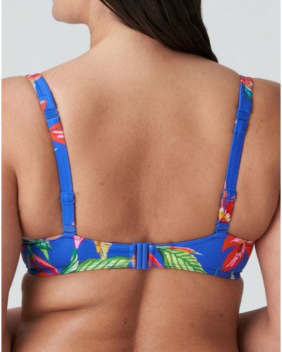 Padded plunge bath bra Prima Donna Swim Latakia (Tropical Rainforest)