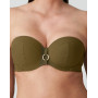 Padded bath bra with removable straps Prima Donna Swim Sahara (Olive)