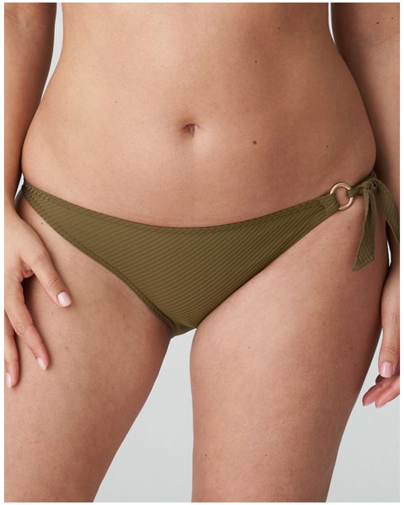 Calzoncillo de baño con cuerdos Prima Donna Swim Sahara (Olive)