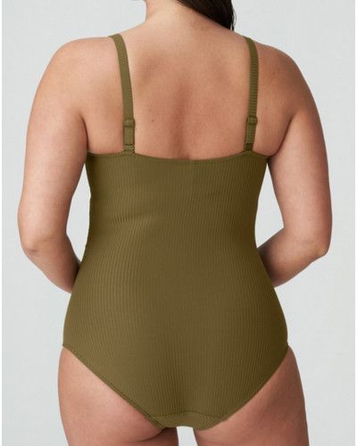 One-piece swimming costume Prima Donna Swim Sahara (Olive)
