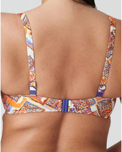 Heart-shaped swim bra Prima Donna Swim Navalato (Summer Sunset)