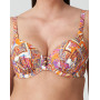 Heart-shaped swim bra Prima Donna Swim Navalato (Summer Sunset)