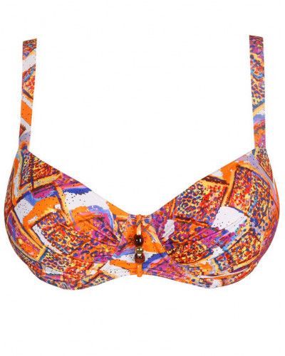 Sujetador balconette Prima Donna Swim Navalato (Summer Sunset)