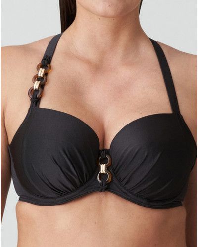 Balconette swim bra Prima Donna Swim Barrani (Roasted Coffee)