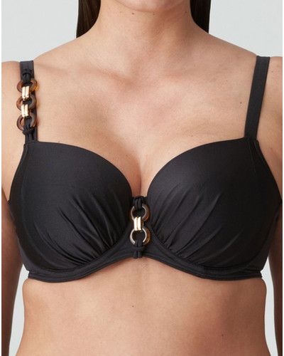 Balconette swim bra Prima Donna Swim Barrani (Roasted Coffee)
