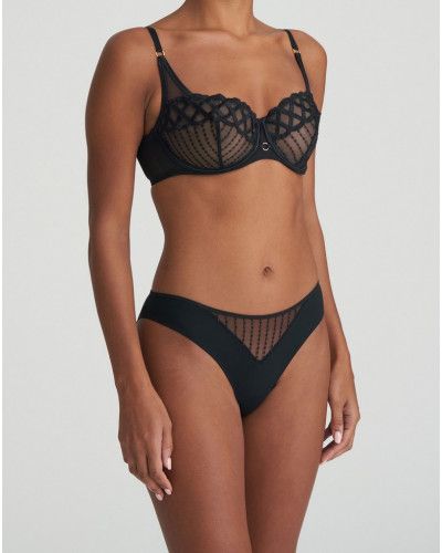 Soutien-gorge balconnet Marie Jo Jhana (Noir)