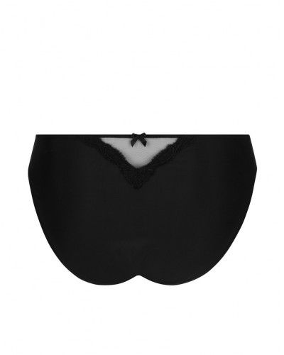 Slip fantaisie Lise Charmel Splendeur Soie (Noir)