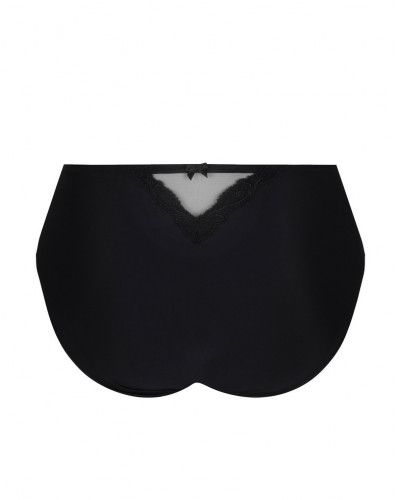 High waist brief Lise Charmel Splendeur Soie (Black)