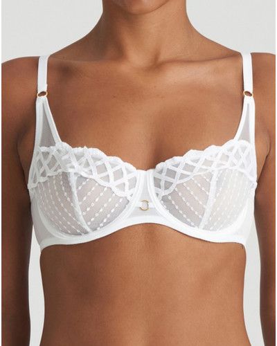 Sujetador balconette Marie Jo Jhana (Blanco)