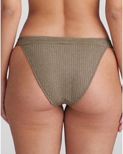 Culotte de bain brésilienne Marie Jo Bain Tinjis (Golden Olive)