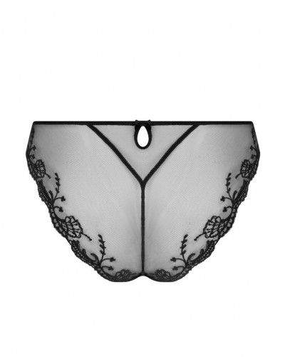 Slip séduction Lise Charmel Splendeur Soie (Noir)