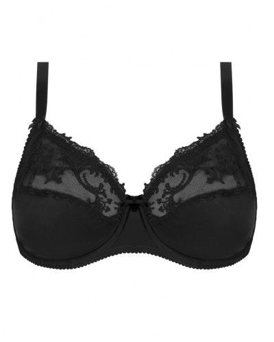 Wellness underwired bra Lise Charmel Splendeur Soie (Black)