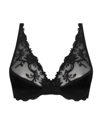 Soutien-gorge glamour Lise Charmel Splendeur Soie (Noir)
