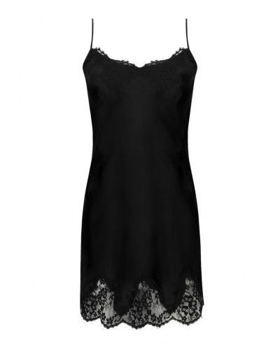 Charm nightdress Lise Charmel Splendeur Soie (Black)