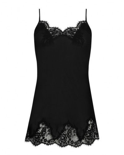 Babydoll transparente Lise Charmel Splendeur Soie (Noir)