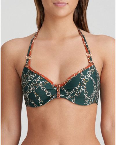 Underwired bath bra Marie Jo Bain Tazar (Malachite)