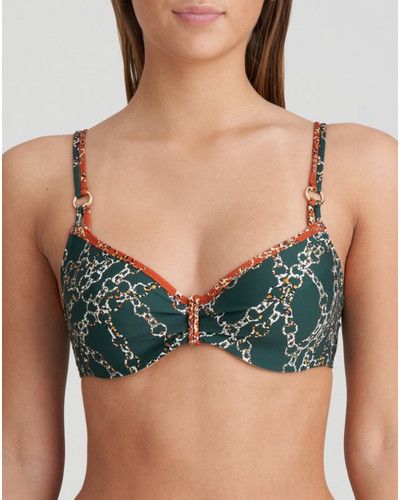 Underwired bath bra Marie Jo Bain Tazar (Malachite)