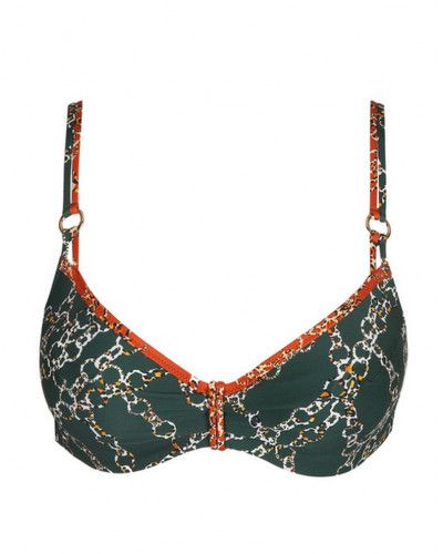 Underwired bath bra Marie Jo Bain Tazar (Malachite)