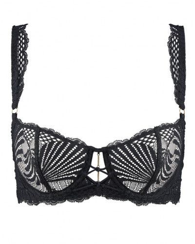 Demi bra Aubade Rythm of Desire (Black)