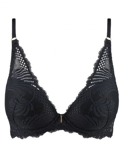 Sujetador plunge Aubade Rythm of Desire (Negro)