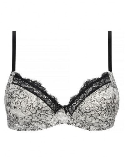 Soutien-gorge emboîtant bien-être Antigel Power Dentelle (Dentelle Fusain)