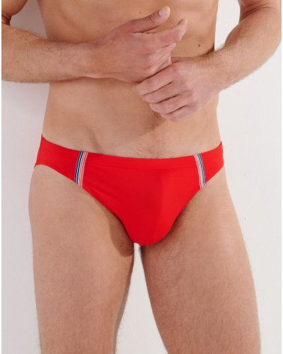 Micro calzoncillo de baño HOM Nautical Cup (Rouge)