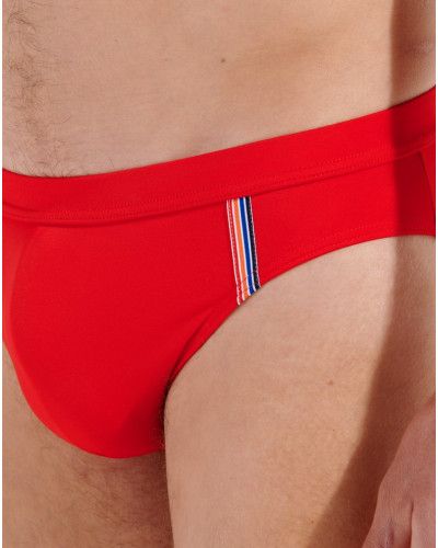 Mini calzoncillo de baño HOM Nautical Cup (Rouge)