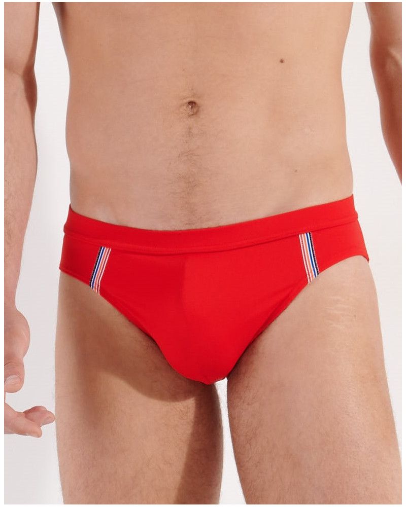 Mini bath briefs HOM Nautical Cup (Rouge)