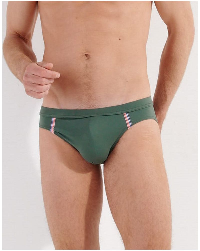 Mini bath briefs HOM Nautical Cup (Khaki)