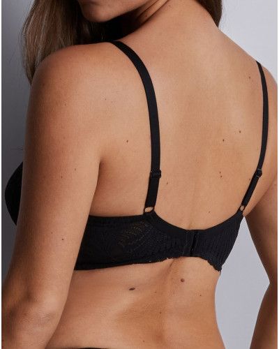 Plunge bra Aubade Rythm of Desire (Black)